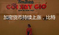 加密货币持续上涨，比特币突破12.26万美元