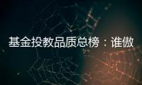 基金投教品质总榜：谁傲居榜首

？谁落在榜尾�？丨基金投教测评④