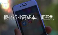 板材行业高成本	、低盈利 迈入微利时代