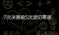 7次决赛输5次波切蒂诺生涯在巴黎夺2冠丢1冠
，其余决赛全败