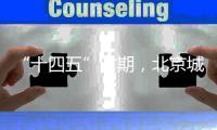“十四五”时期，北京城市副中心将建设怎样一座“城”？