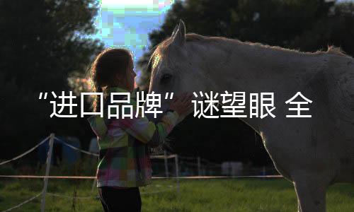进口品牌其次要注重细节