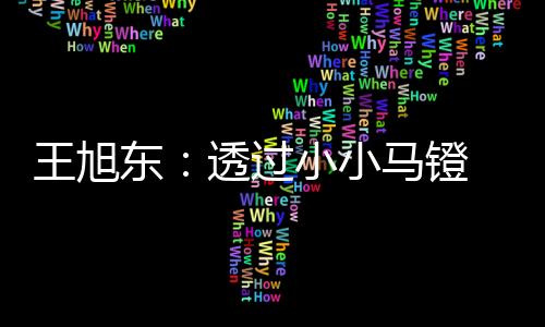 小马”王旭东介绍说