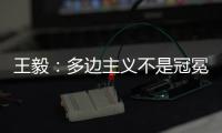 王毅
：多边主义不是冠冕堂皇的口号	
，更不能成为推行单边行径的包装