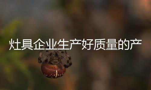 灶具每个人都能够说一两件事