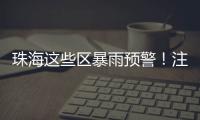 珠海这些区暴雨预警！注意防御！