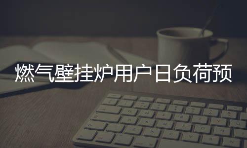 根据所确定的燃气预测内容