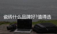 瓷砖什么品牌好?值得选购的瓷砖品牌介绍