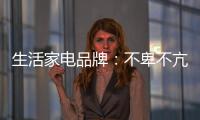 生活家电品牌：不卑不亢�、不急不躁，扎实基础