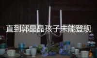 直到郭晶晶孩子未能登舰，才发现仨娃名字暗藏深意	，字字都有来头
