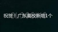祝贺！广东高校新增1个1‱
、4个1‰和4个1%学科