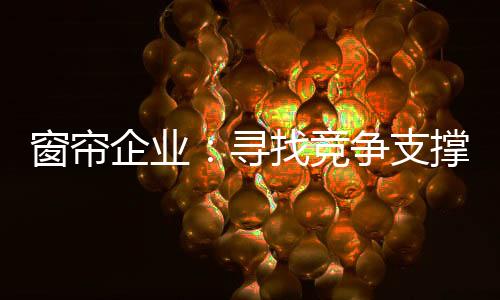追求的窗帘是发展壮大