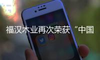 福汉木业再次荣获“中国十大生态板品牌”