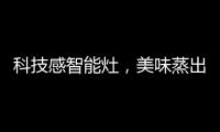 科技感智能灶	，美味蒸出来
，健康看得见?