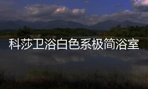 在不同的科莎卫浴布局中