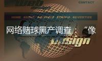 网络赌球黑产调查
�：“像传销”
，下级只管拉更多人来赌球