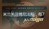 米兰关注博尼法斯，每79分钟制造1球，曾两做膝盖手术
，出勤率低