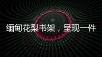 缅甸花梨书架
，呈现一件红木家具完美的诠释
