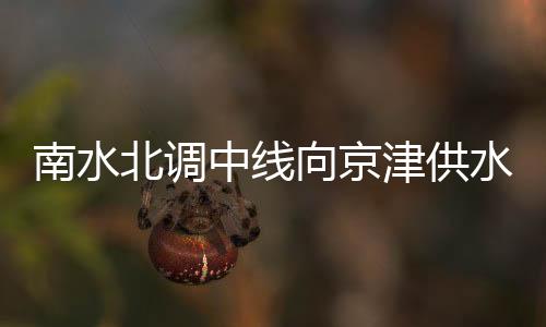 南水推动京津冀协同发展