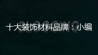 十大装饰材料品牌：小编诠释装饰材料的视觉语言要素