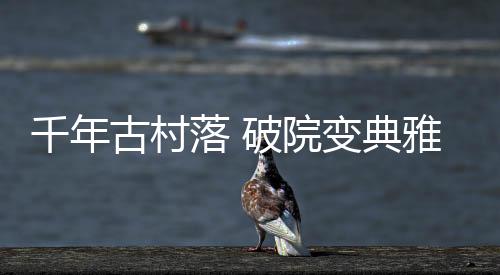 古村吃顿野味一走了之