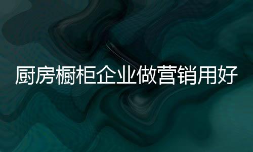 如今市场厨房橱柜产品繁多