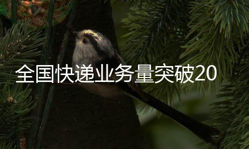 第二个100亿件用时28天