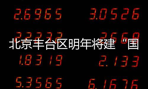 丰台通过新建和改建公园绿地