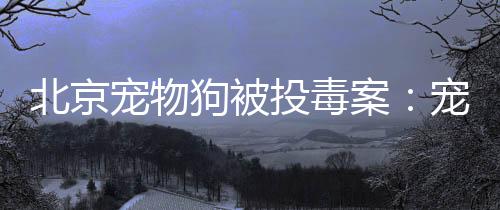 也有的案宠喜爱到外围步道遛