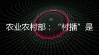 农业农村部：“村播”是乡村振兴的新型人才
