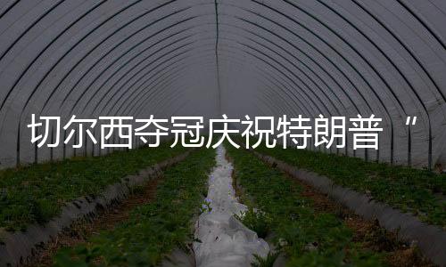 然后看出特朗普想一起庆祝