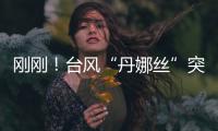 刚刚！台风“丹娜丝”突然拐弯！“怪异路径”史上首次