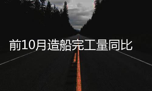 新接订单量6106万载重吨