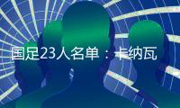 国足23人名单：卡纳瓦罗任主帅 里皮担任顾问