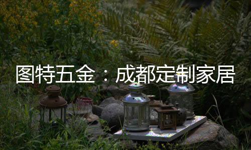 家居五金市场早已铺开