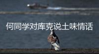 何同学对库克说土味情话：雾西湖不如你来到西湖