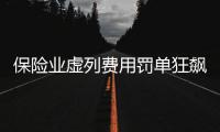 保险业虚列费用罚单狂飙，人保集团罚单量居首