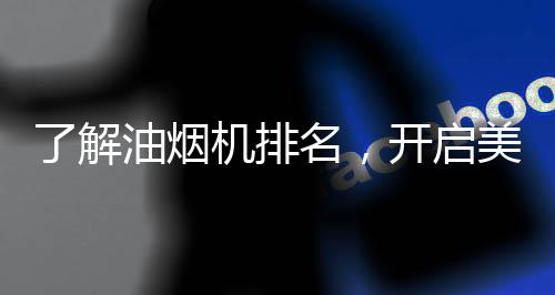 烟机一桌子的排名美味佳肴
