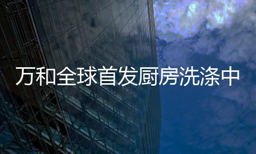 推出万和集成洗碗机产品