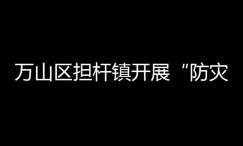 杆镇防震减灾、开展受益匪浅