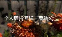 个人房贷怎样“商转公”？海南公开征求意见→