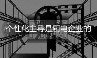 个性化主导是厨电企业的方向