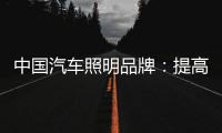 中国汽车照明品牌	：提高综合素质 实现快速发展