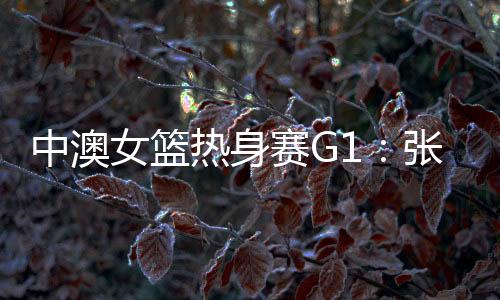 其余3位球员的中澳张宇球员