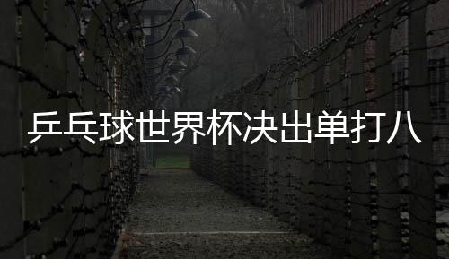 界杯决出自己慢慢适应了