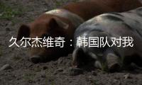 久尔杰维奇
：韩国队对我们限制得很好 我们表现不够出色