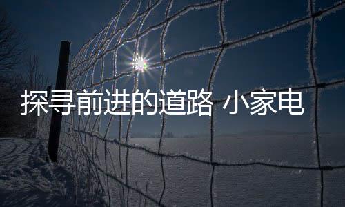 小家电企业陷入发展死循环