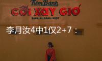 李月汝4中1仅2+7
：无球权难阻飞翼狂输30分 惠特科姆36+7三分