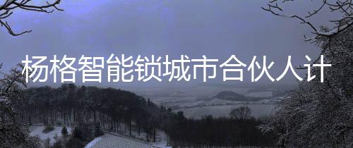 伙人杨格智慧酒店项目