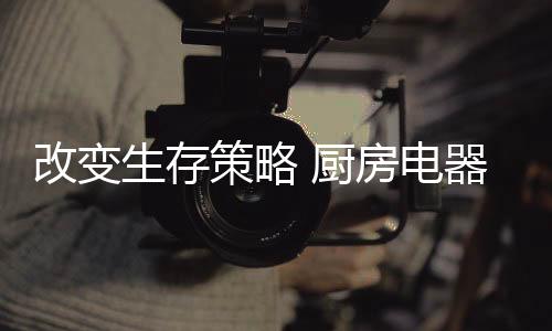 厨房电器企业必须明白